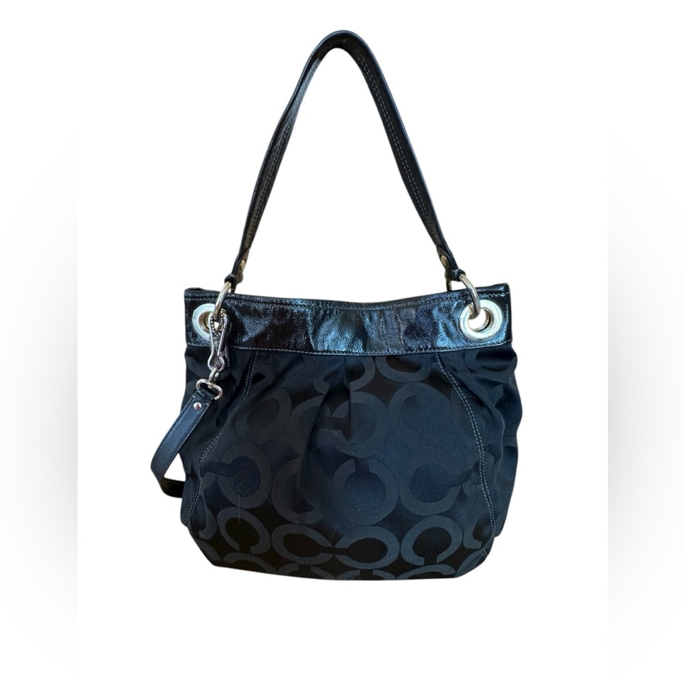 Vintage Coach Black Shoulder Bag - Picture 3 of 8